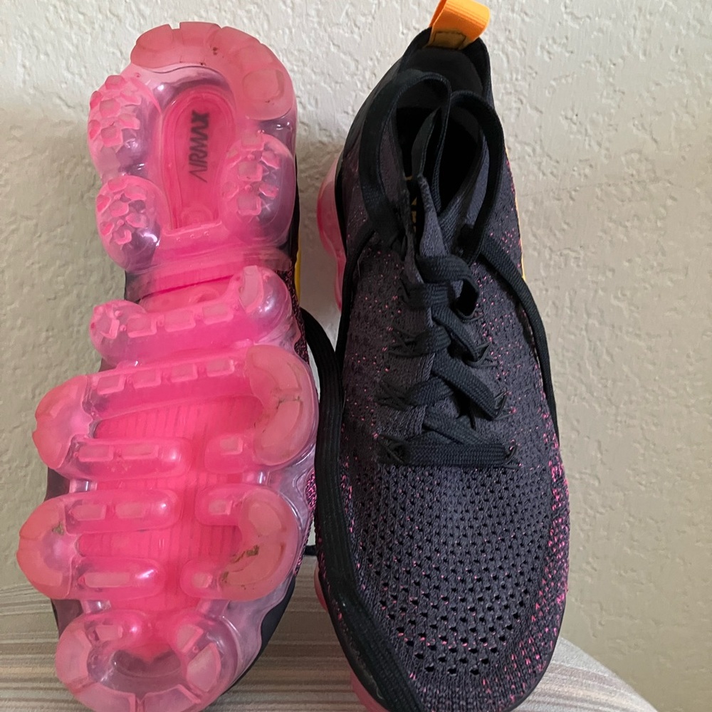 Nike Black and Pink Athletic Shoes